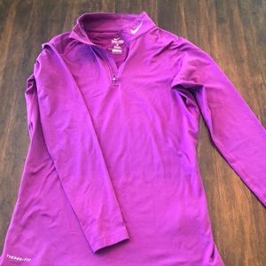 Nike Pro Combat Dri-fit Fitted Pullover